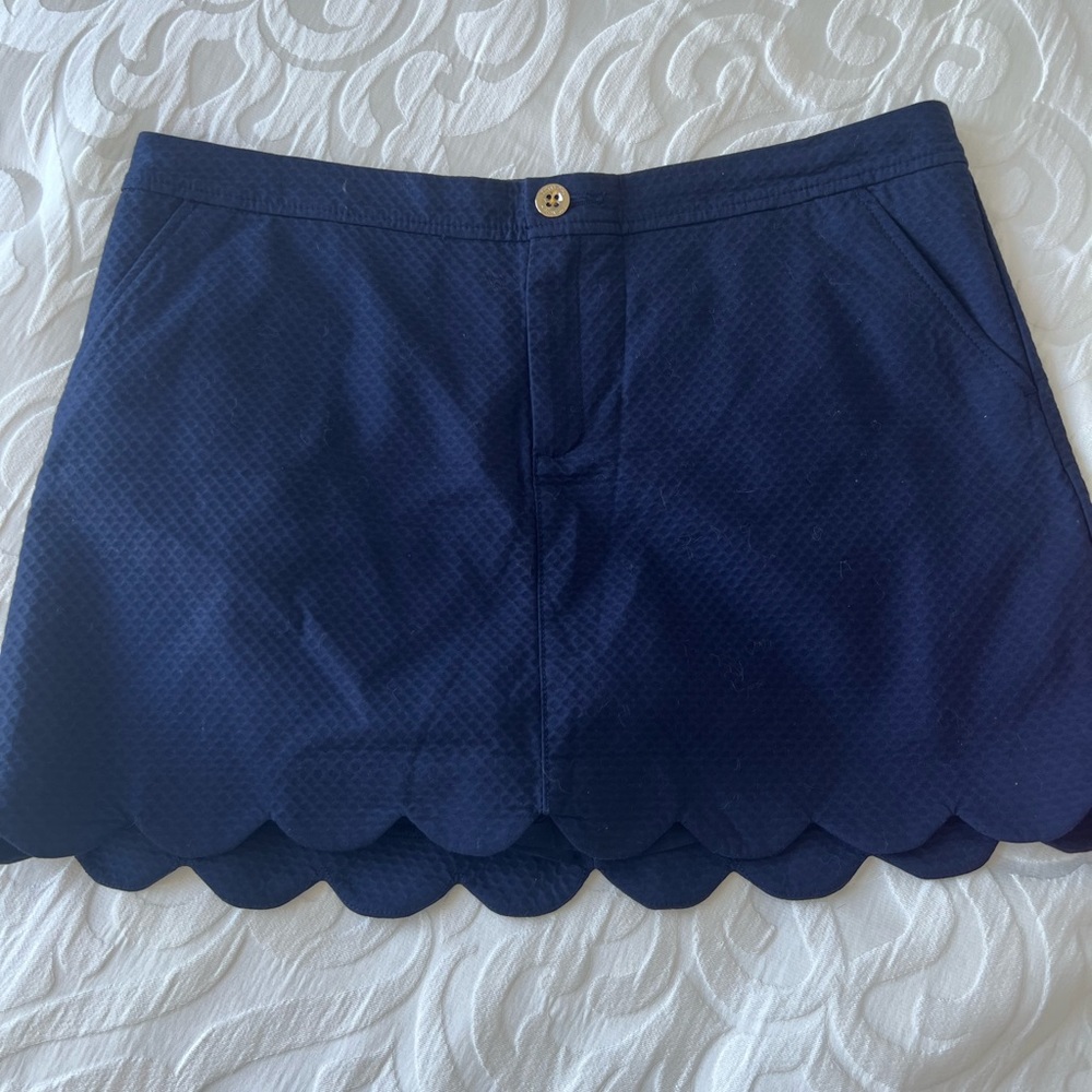 Sweet scalloped skort (Lilly Pulitzer) is perfect for sports/vacation/cruise!